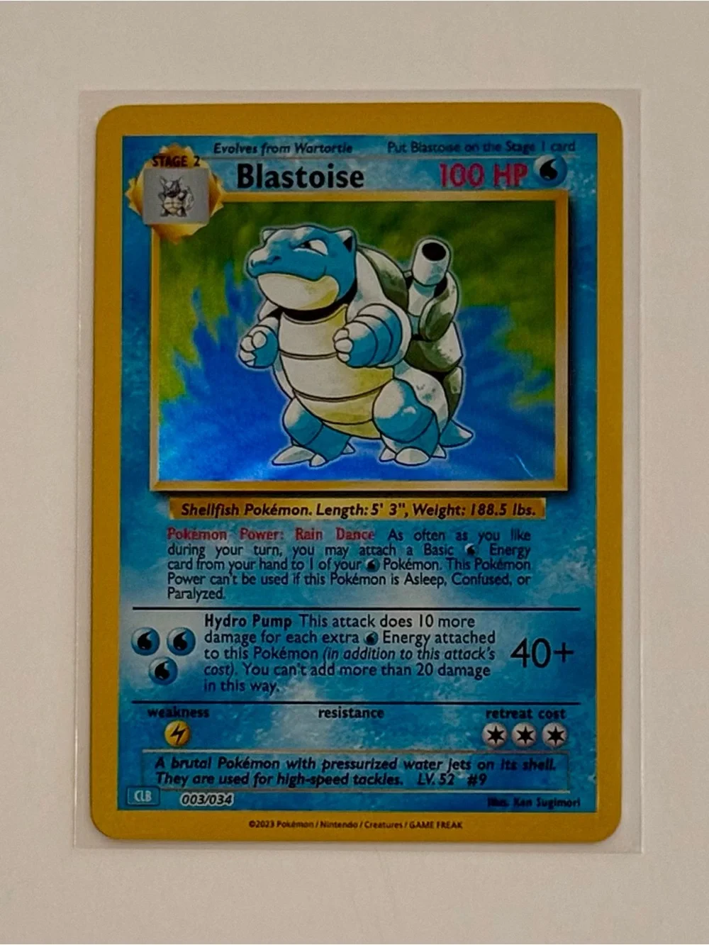 Classic Collection Holo Big 3 Charizard, Blastoise, And Venusaur Pokemon Fan Art